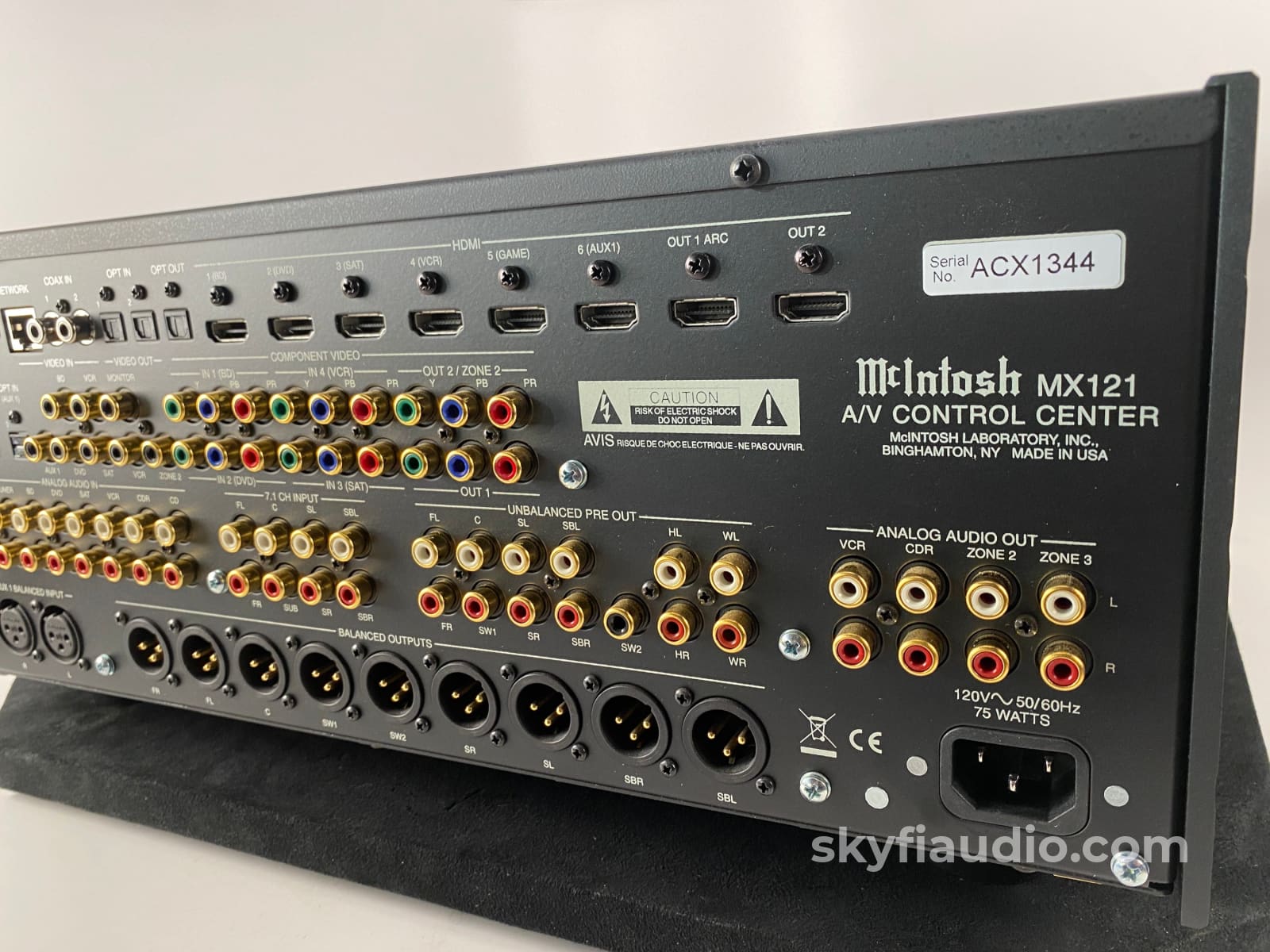 Mcintosh Mx121 Home Theater Processor With Phono Input Complete Set Preamplifier
