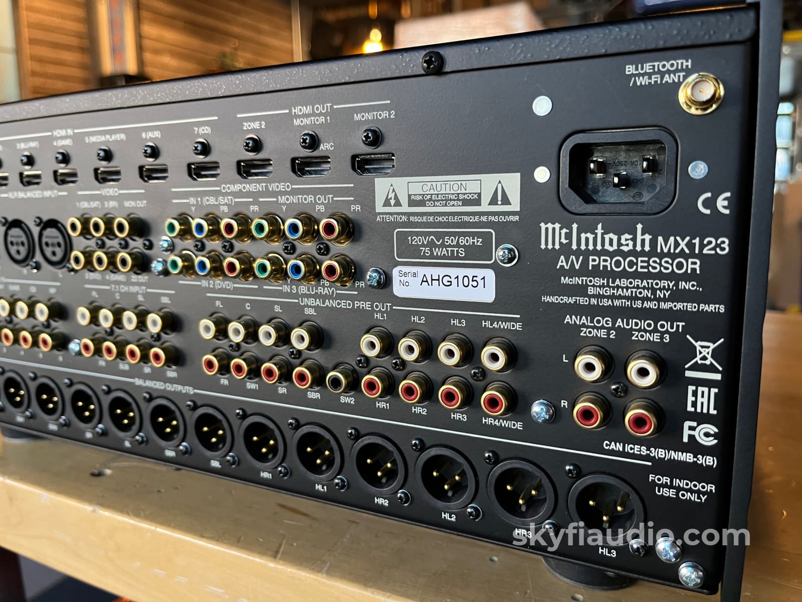 McIntosh MX123 A/V Processor w/4K Ultra HD, HDR10, Dolby Vision & Atmo