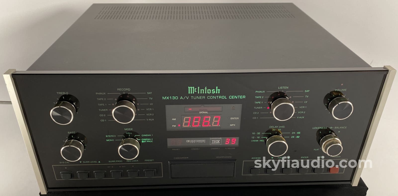 Mcintosh Mx130 Preamp/Processor With Tuner Preamplifier