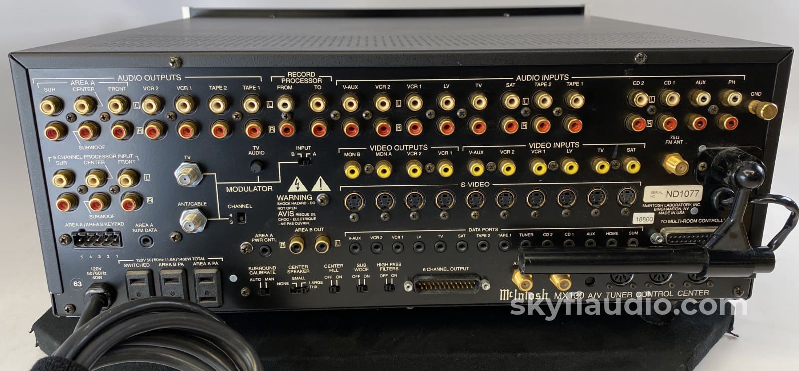Mcintosh Mx130 Preamp/Processor With Tuner Preamplifier
