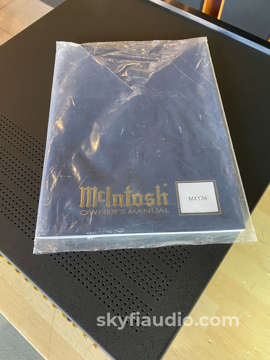 Mcintosh Mx134 Home Theater Processor Preamp - Thx