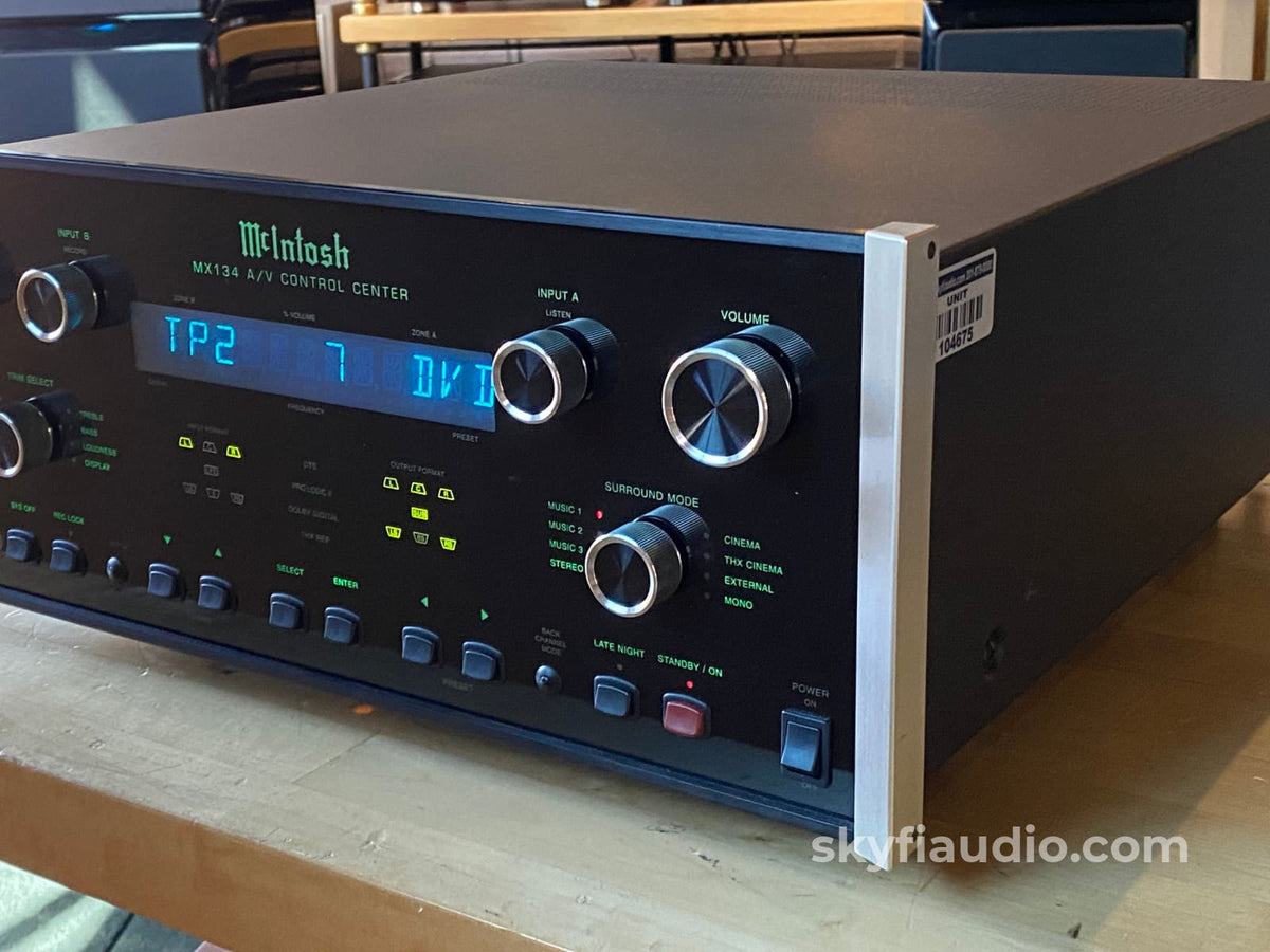 Mcintosh Mx134 Home Theater Processor Preamp - Thx