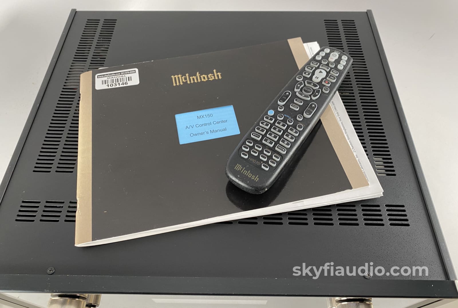 Mcintosh Mx150 Flagship Theater Processor And Preamplifier Built-In Roomperfect