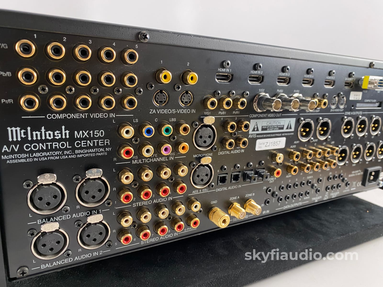 Mcintosh Mx150 Flagship Theater Processor And Preamplifier Built-In Roomperfect