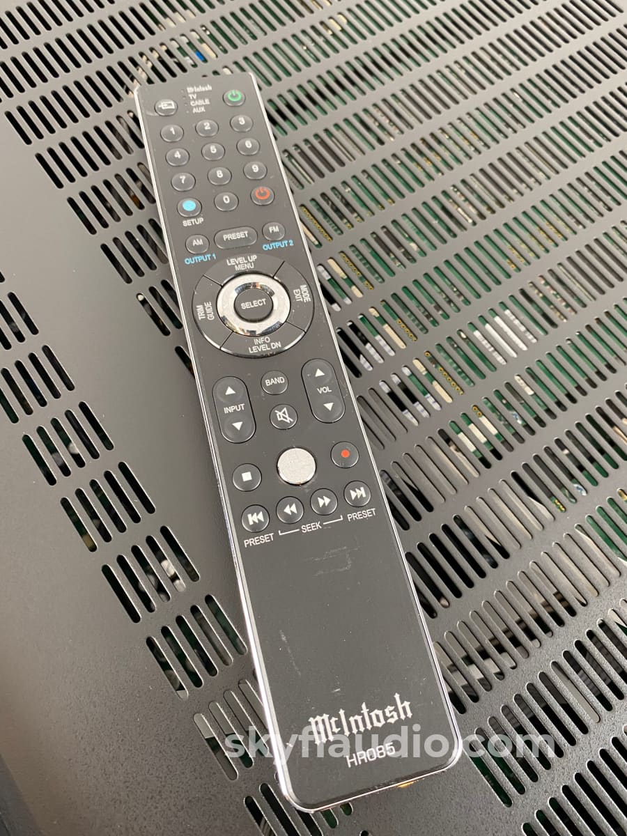 Mcintosh Mx160 Home Theater Processor 4K Ultra Hd Upscaling Dolby Atmos Dts:x Auro-3D Preamplifier