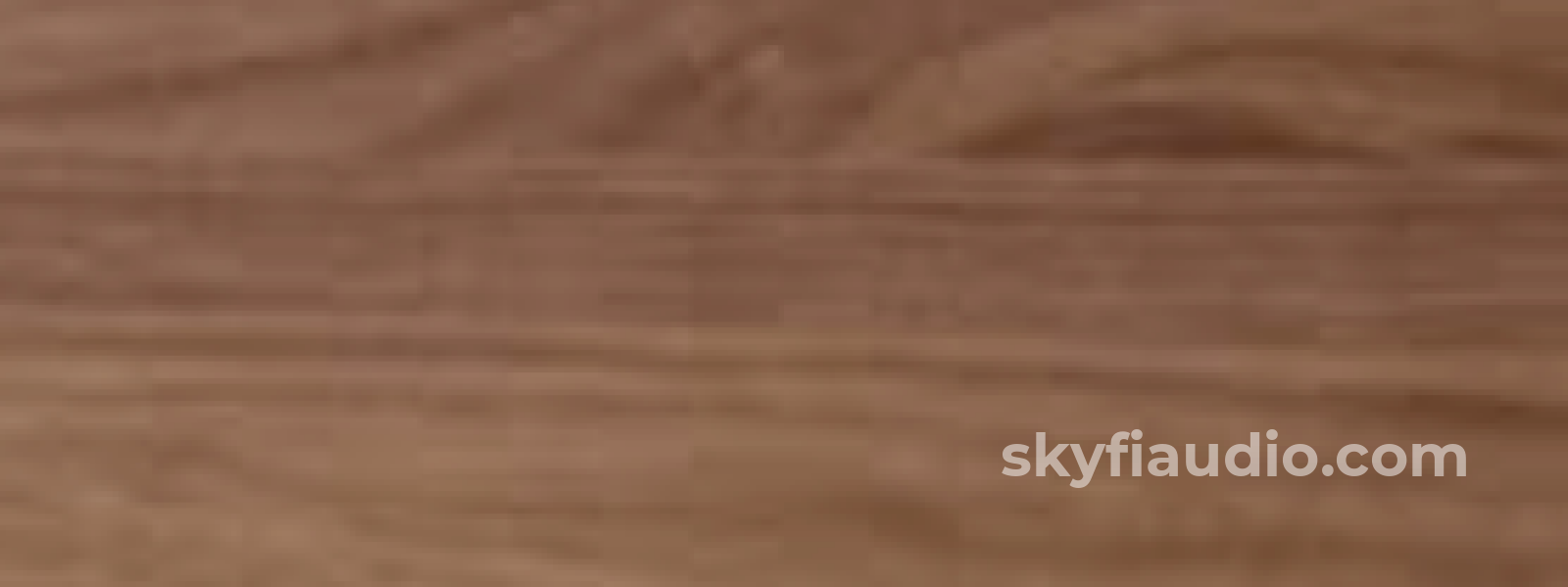 McIntosh Solid Wood Audio Rack 1x2 by Symbol Audio Natural Walnut / Free Standard Shipping $0 / No Extra Shelf Furniture