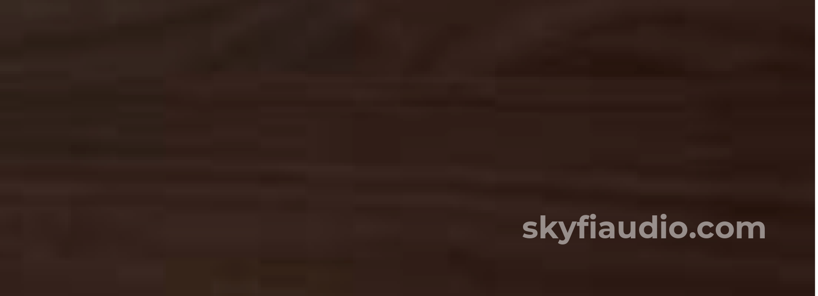 McIntosh Solid Wood Audio Rack 1x2 by Symbol Audio Wenge / Free Standard Shipping $0 / No Extra Shelf Furniture