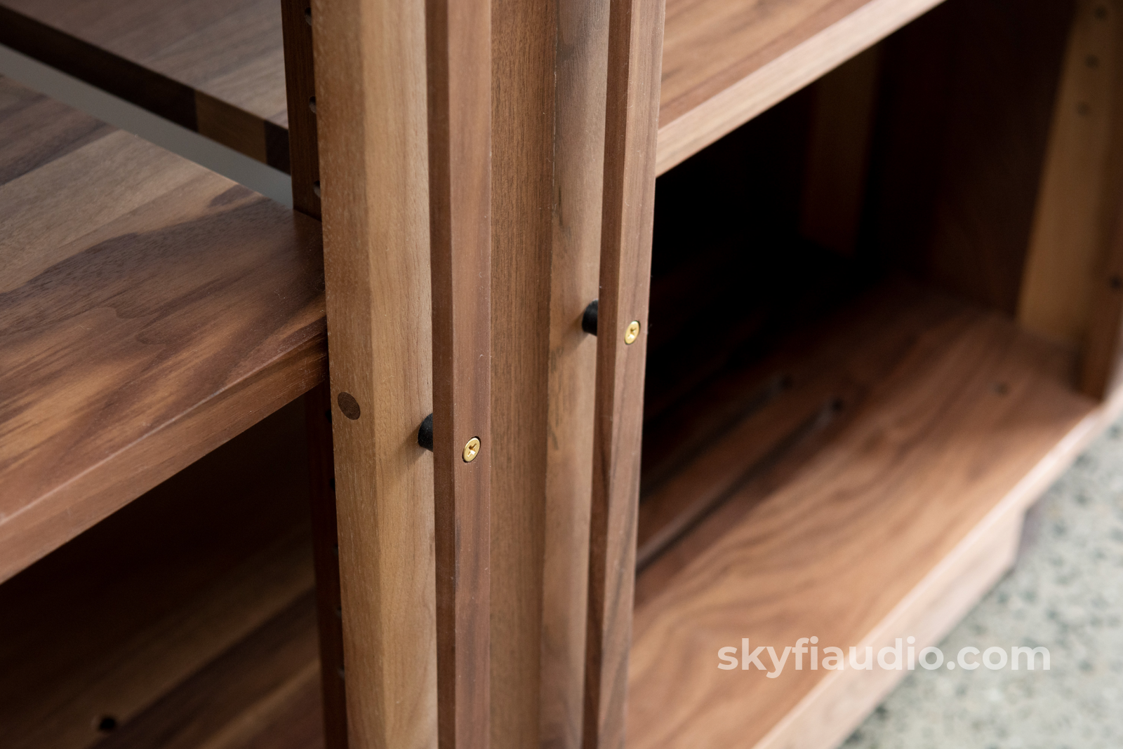 Mcintosh Solid Wood Audio Rack 1X2 By Symbol Accessory