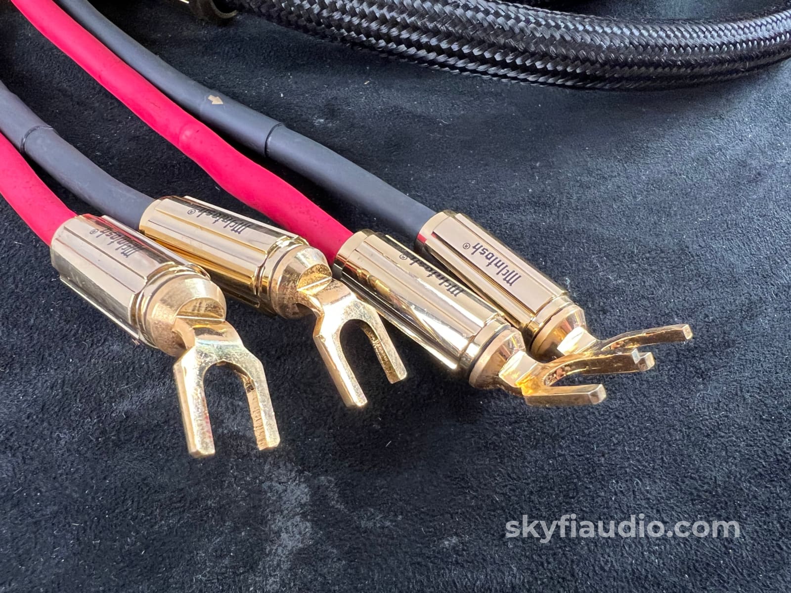 Mcintosh Speaker Cables W/Single Spades - 2M In Store Only