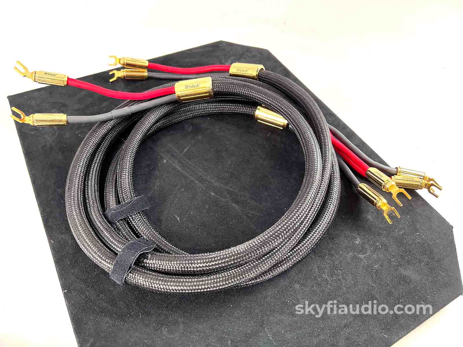 Mcintosh Speaker Cables W/Single Spades - 2M In Store Only