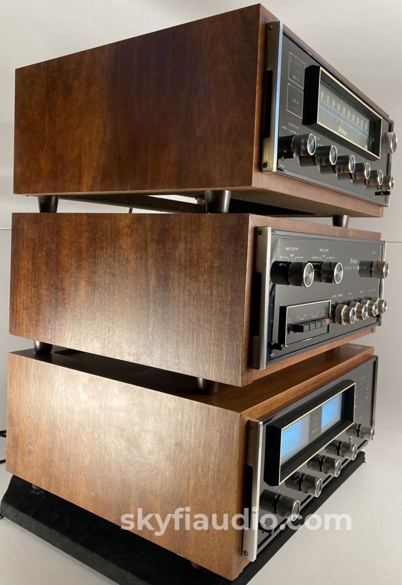 Mcintosh Vintage Curated Stereo System - Mc2125 Amp C27 Pre And Mr78 Tuner Amplifier