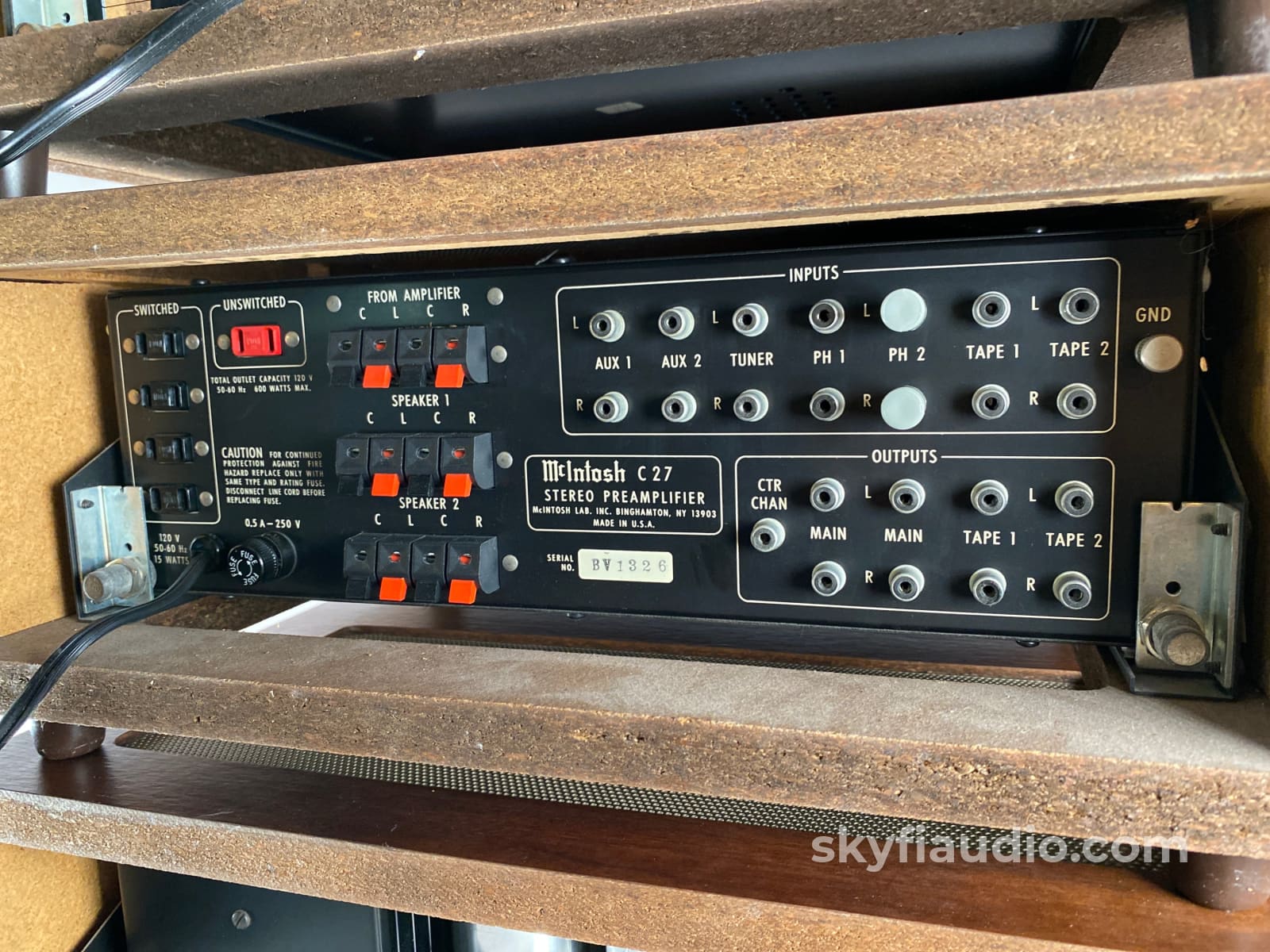 Mcintosh Vintage Curated Stereo System - Mc2125 Amp C27 Pre And Mr78 Tuner Amplifier