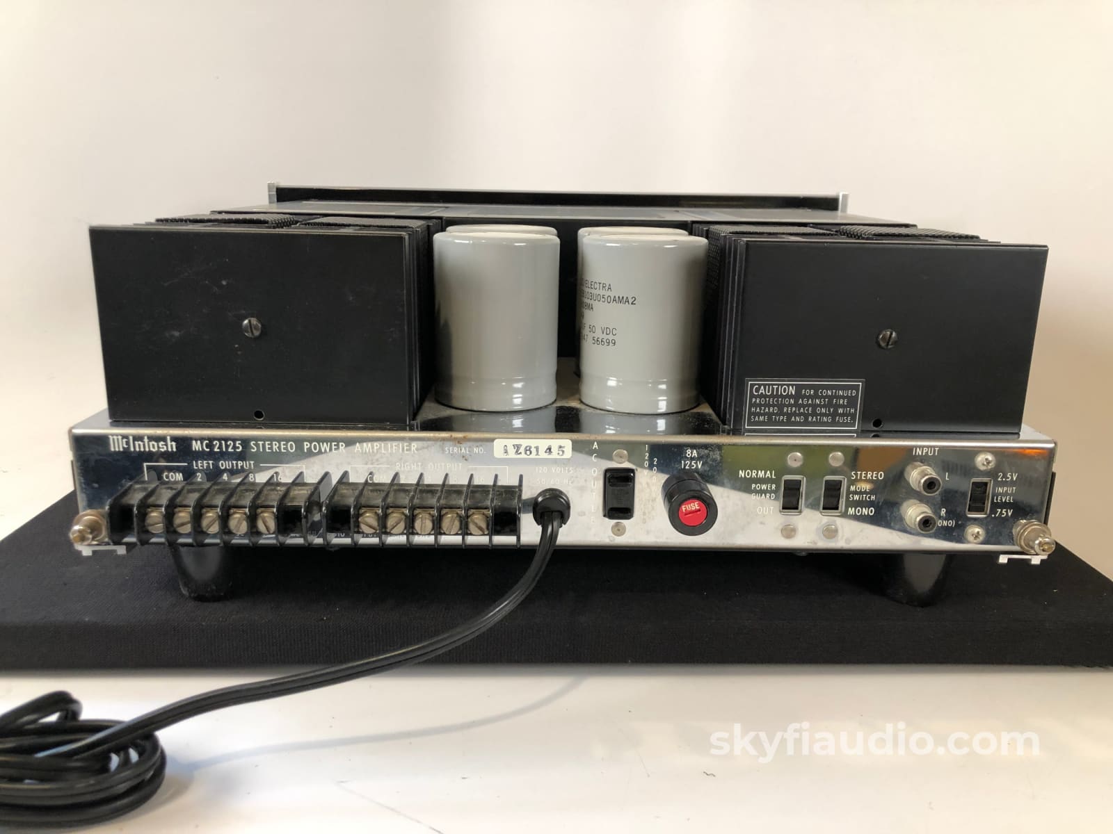 Mcintosh Vintage Solid State Amplifier Mc2125