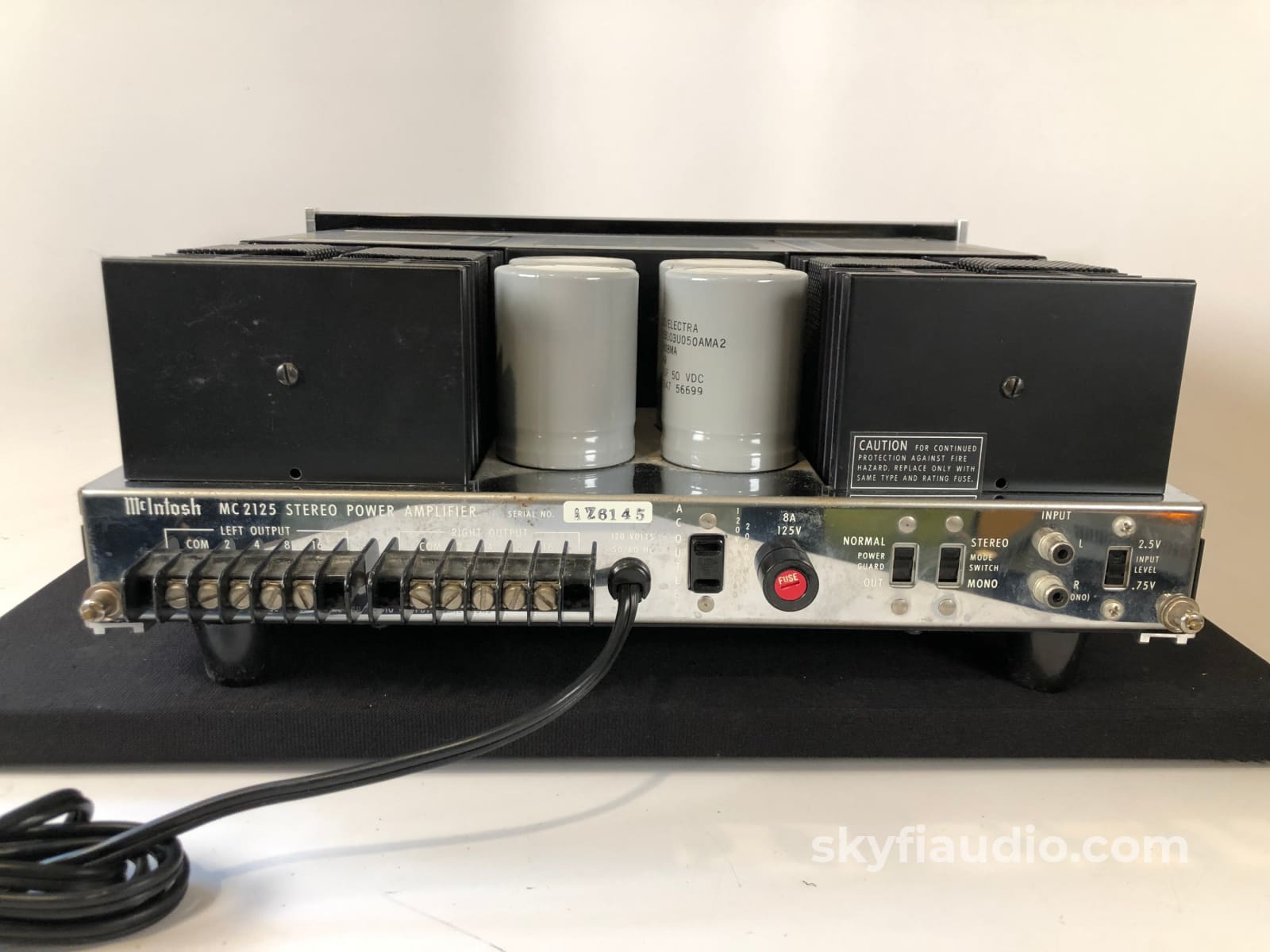 McIntosh Vintage Solid State Amplifier MC2125