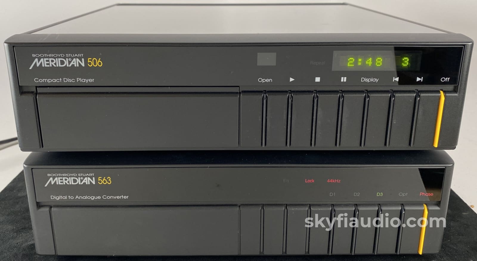 Meridian 500 Series - 506 Cd Transport With 563 Dac And Msr+ Remote + Digital