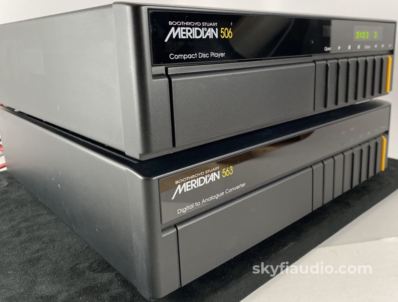 Meridian 500 Series - 506 Cd Transport With 563 Dac And Msr+ Remote + Digital