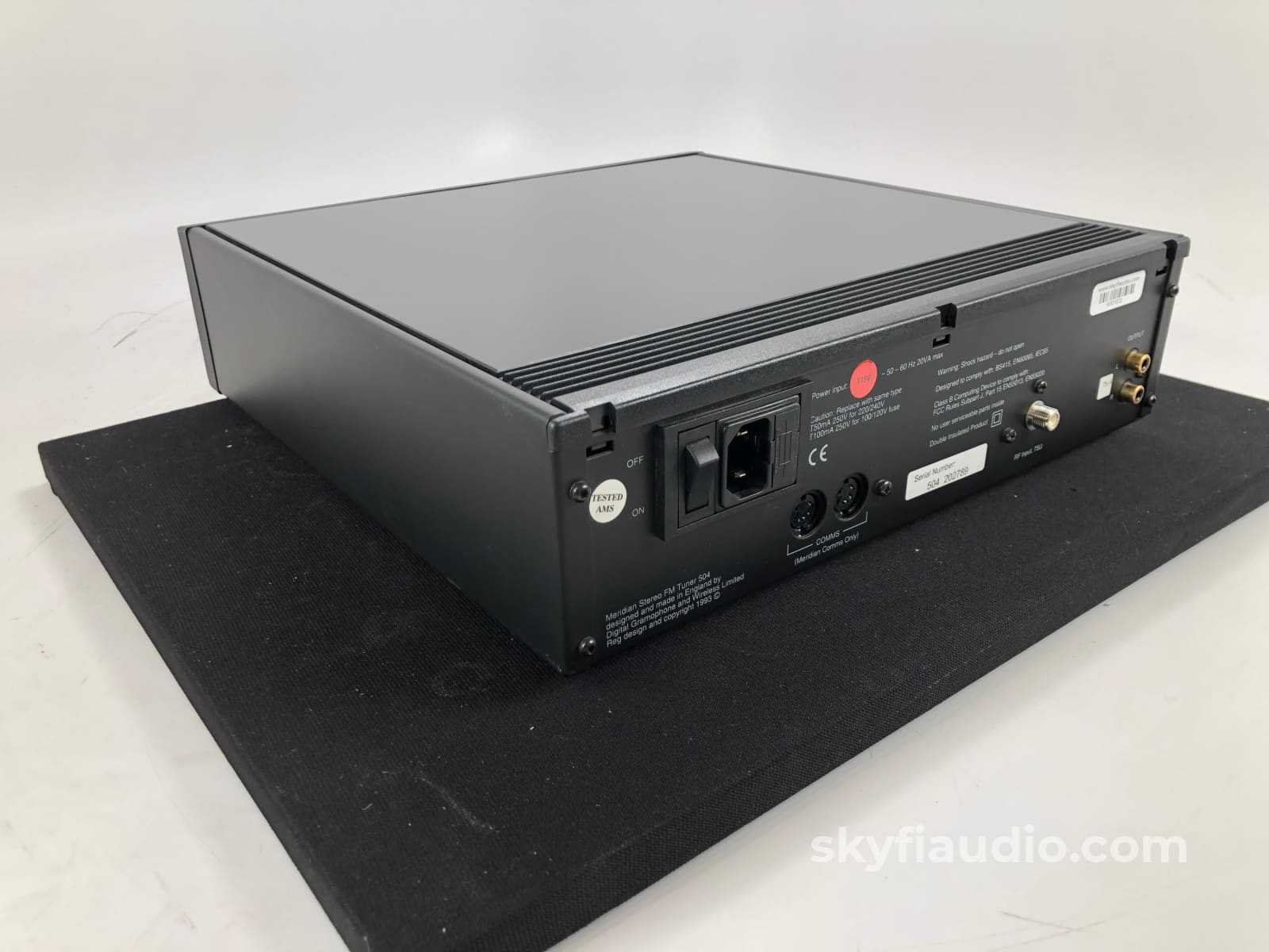 Meridian 504 Vintage Digital Fm Tuner