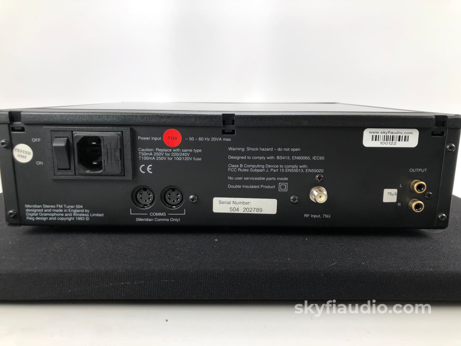 Meridian 504 Vintage Digital Fm Tuner