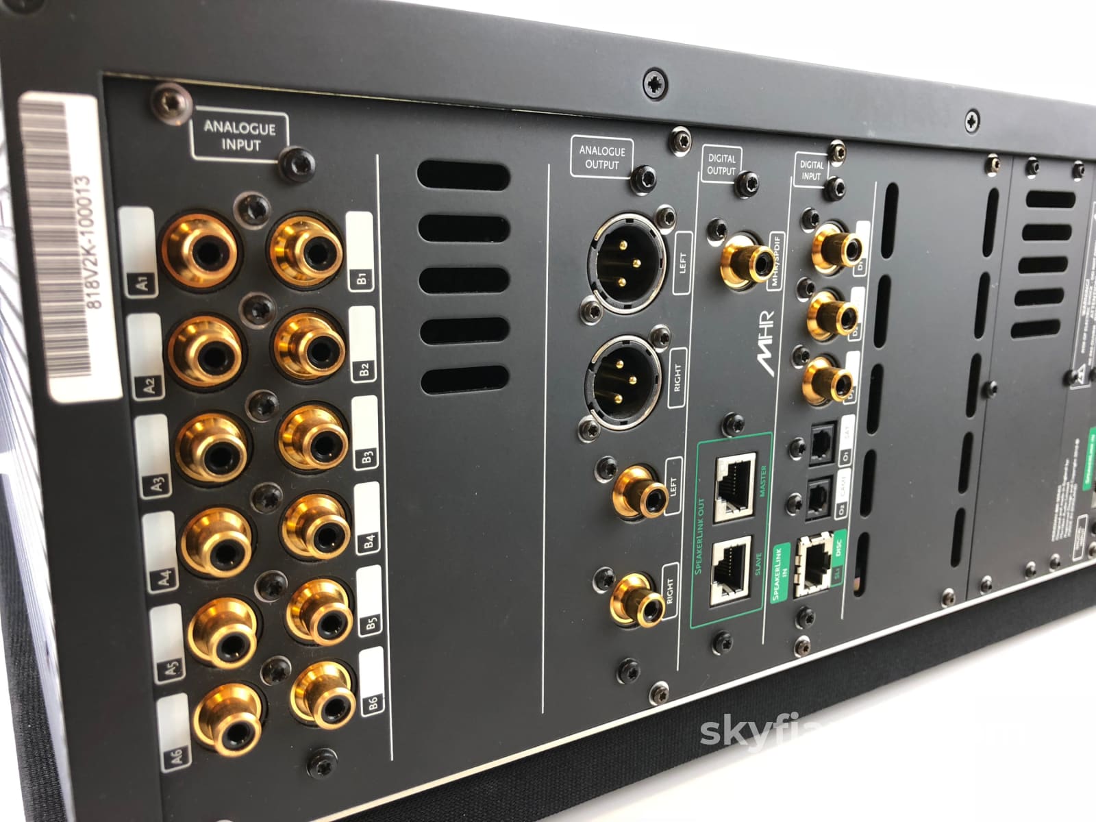 Meridian 818V2 Modular Preamp - Reference Audio Core Mint Condition And Complete Preamplifier