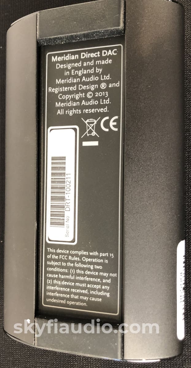 Meridian Direct Dac - Usb & S/Pdif 24-Bit / 192Khz Cd + Digital