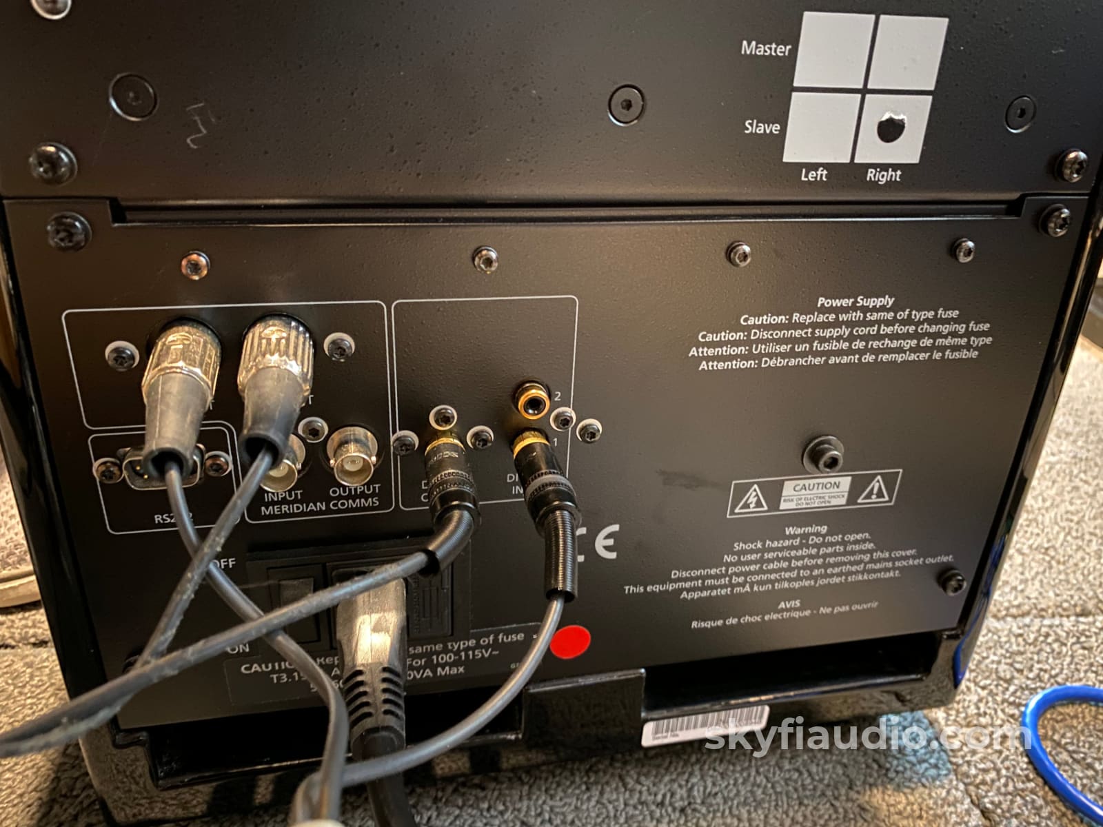 Meridian DSP5200 Digital Active Speakers, With Upgrades and Cartons, $