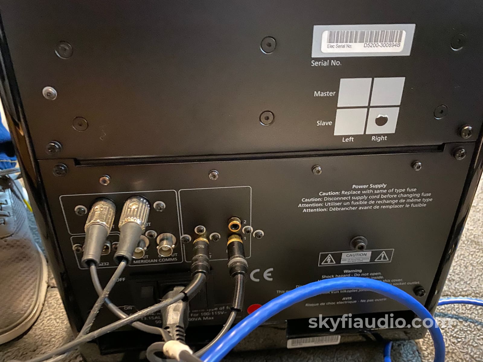 Meridian Dsp5200 Digital Active Speakers With Upgrades And Cartons $15 000 Msrp