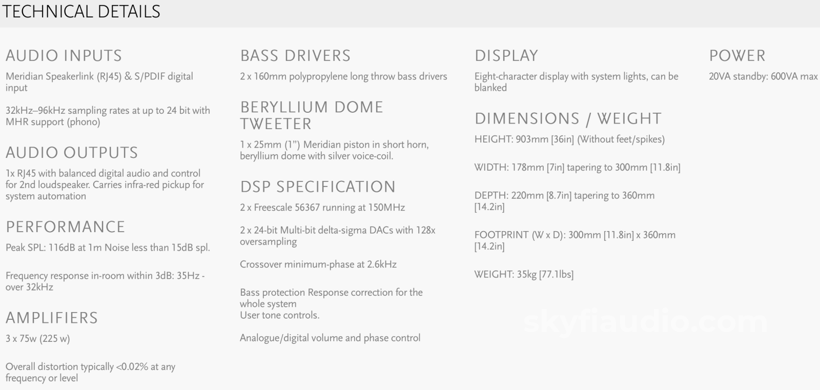 Meridian Dsp5200Se - Special Edition Digital Active Speakers