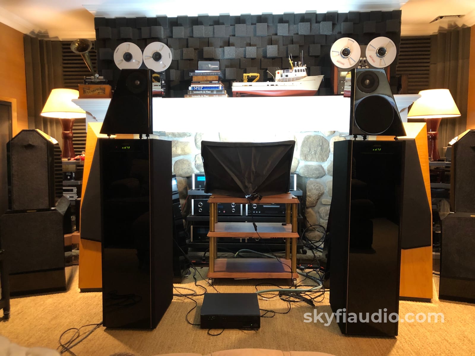 Meridian DSP6000 Active Powered Speakers, Flagship Meridian
