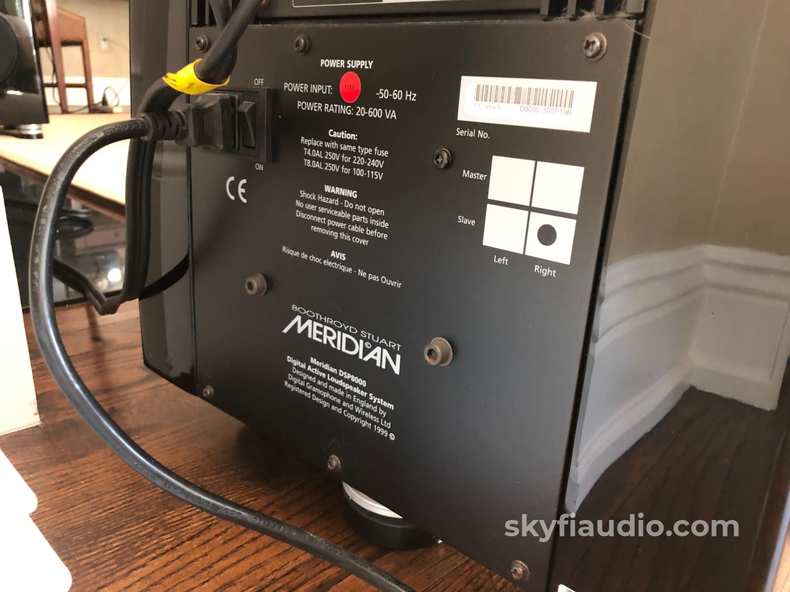 Meridian Dsp8000 Flagship Powered Speakers