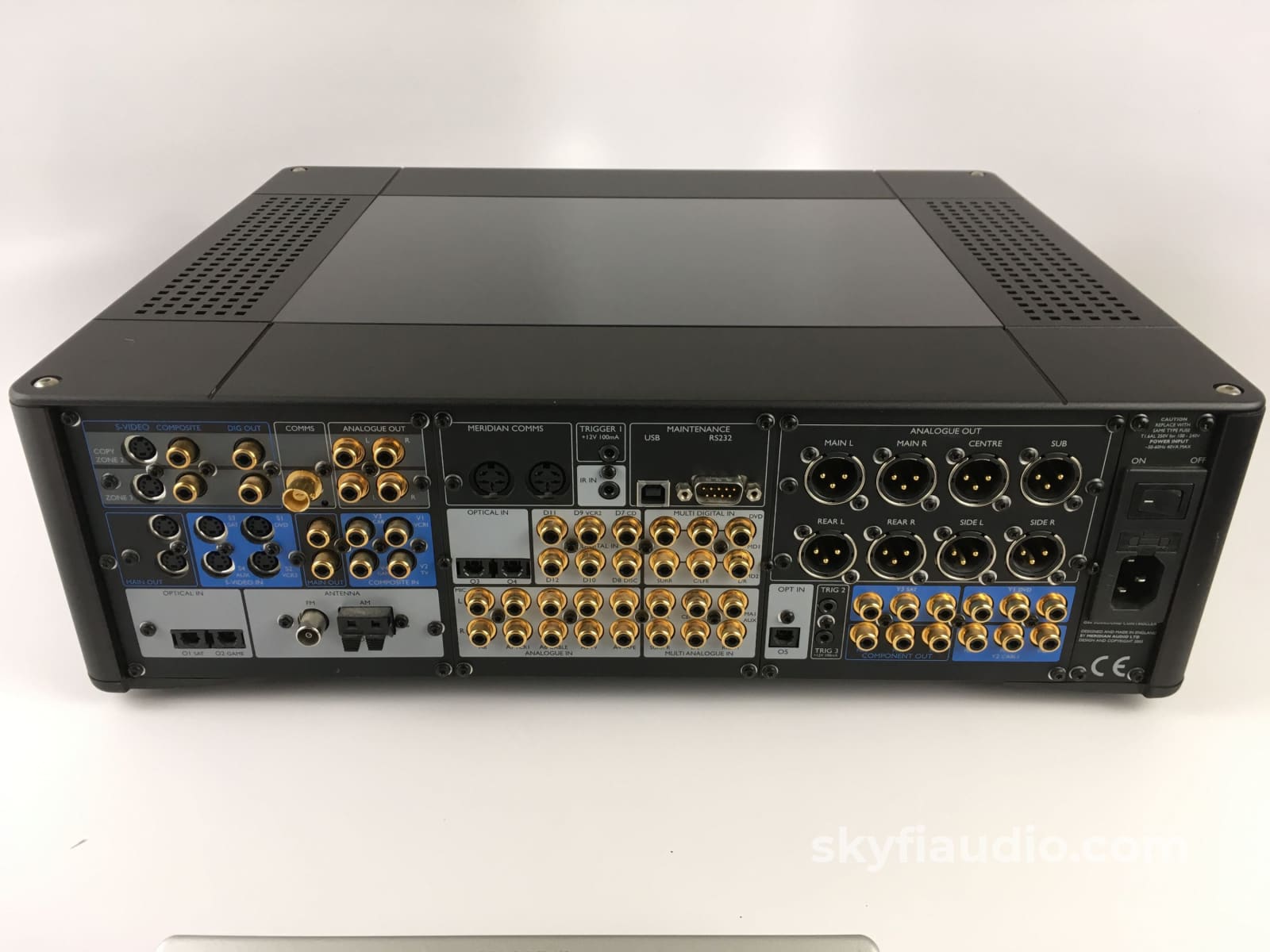 Meridian G68XXV - AV Processor with XLR Audio In/Out and Remote - Perf