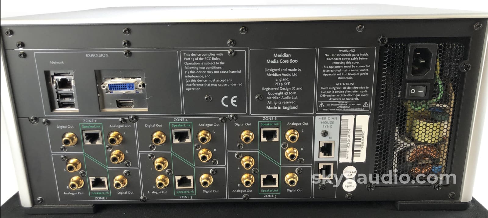 Meridian Media Core 600 - SIX Zone Meridian Sooloos Digital Media Syst