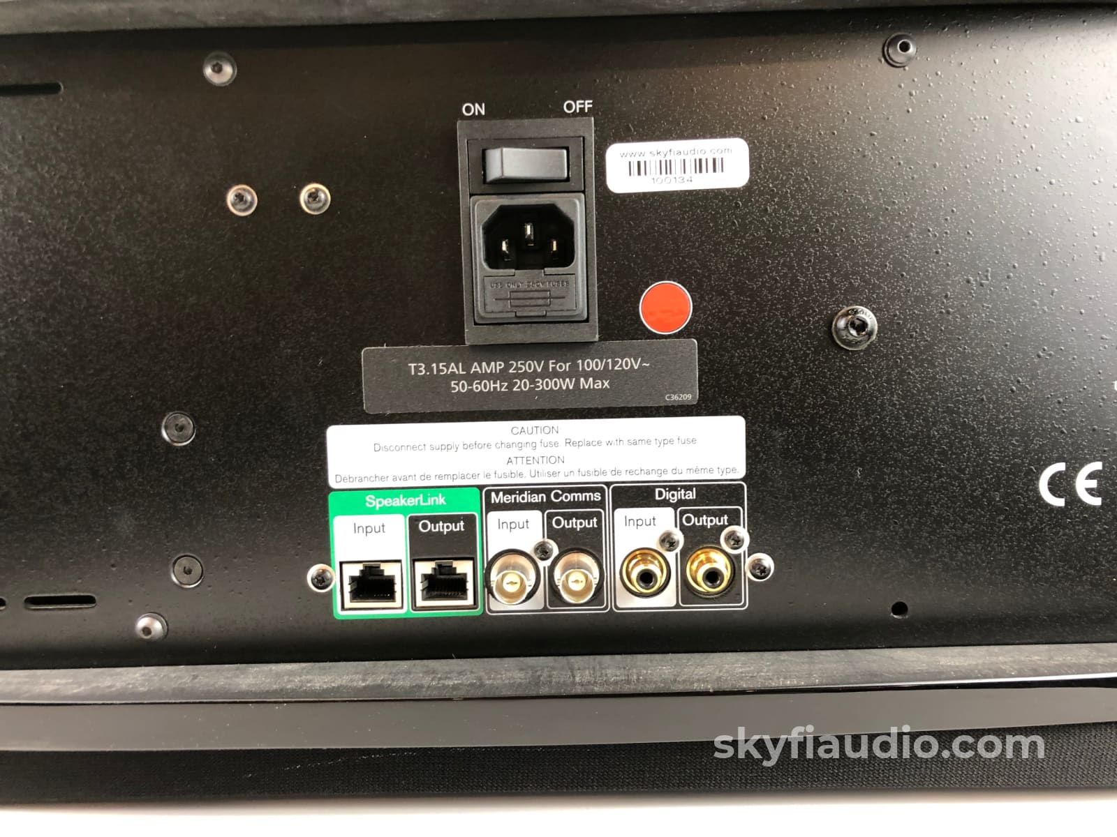 Meridian Special Edition Dsp5200Hc Digital Active Center Channel Speaker In Original Box Speakers