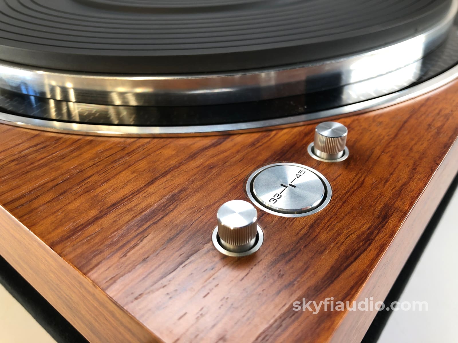 Micro Seiki Dd-40 Vintage Turntable - Gorgeous Wood Plinth