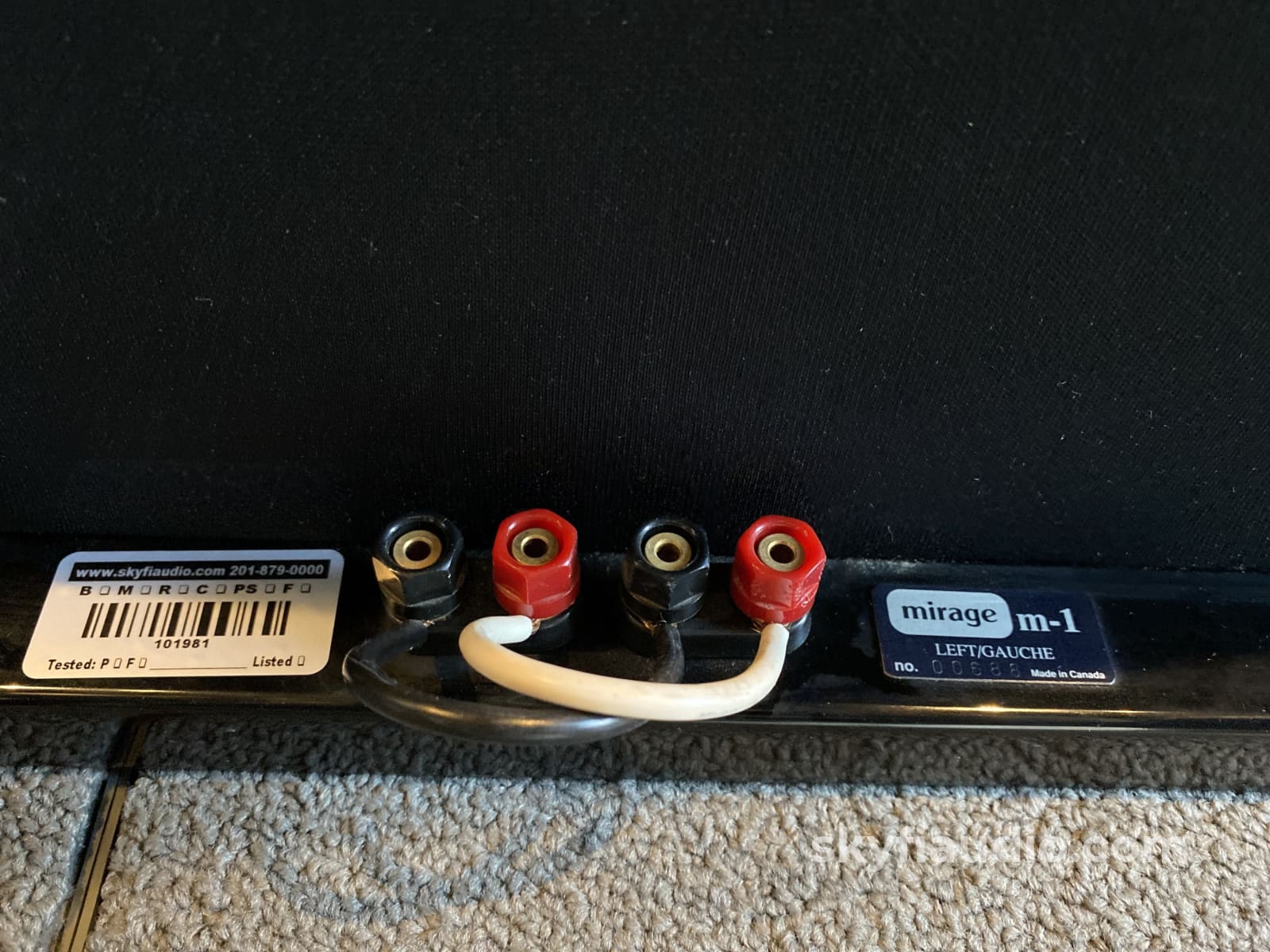 Mirage M1 Flagship Speakers - Huge Sound!