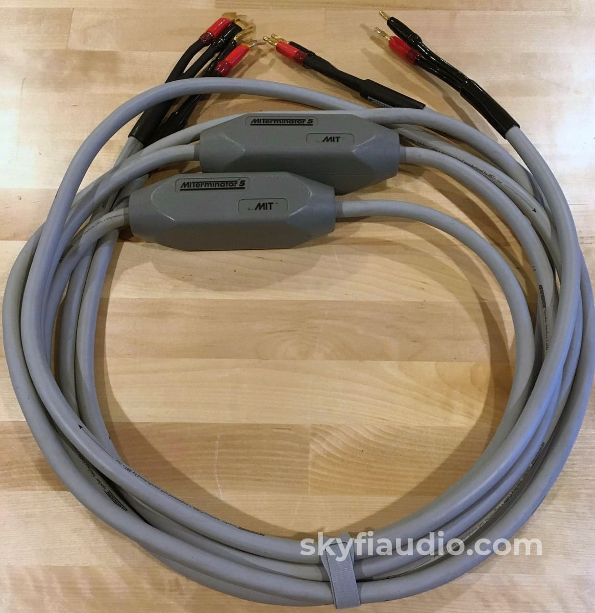MIT Terminator5 1.0mペア オーディオケーブル 高品質 MIT Cables Terminator T5 Speaker Cables, 10'