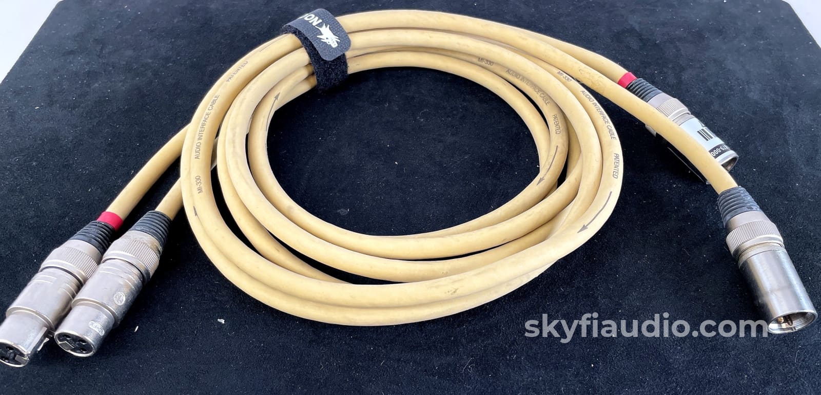Mit (Music Interface Technologies) Mi-330 Xlr Audio Cable - Vintage Gold 2M Cables