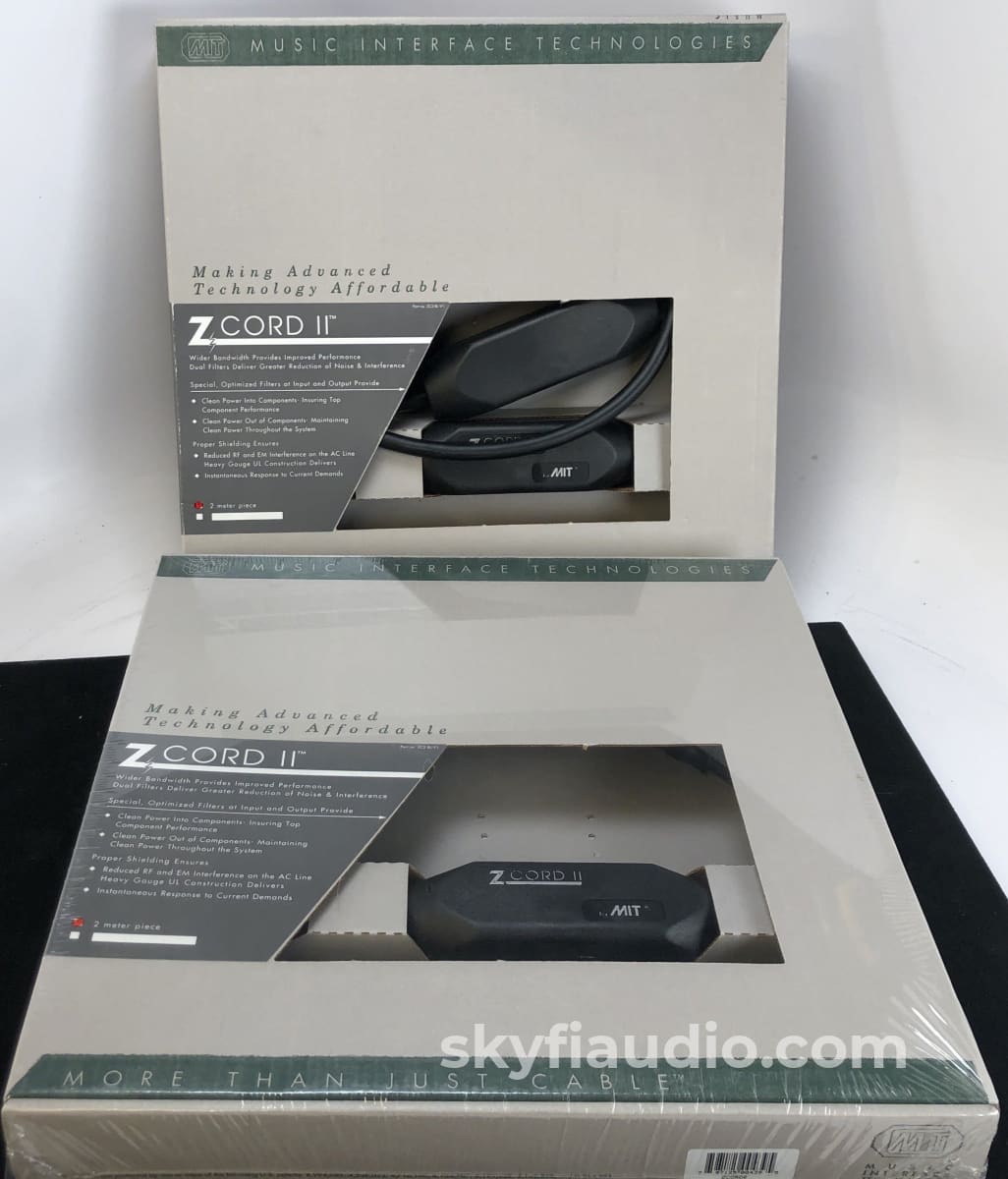Mit (Music Interface Technologies) Zcord Ii Power Cable - New In Box 2M Cables