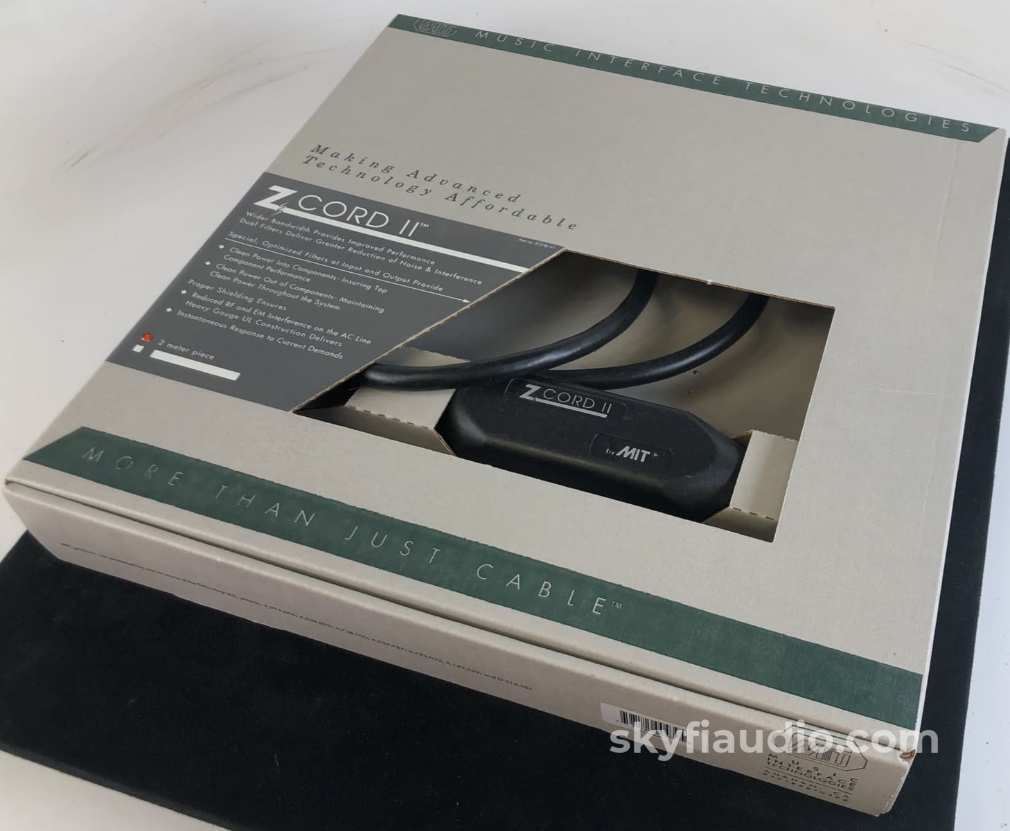 MIT (Music Interface Technologies) ZCord II Power Cable - New in Box -