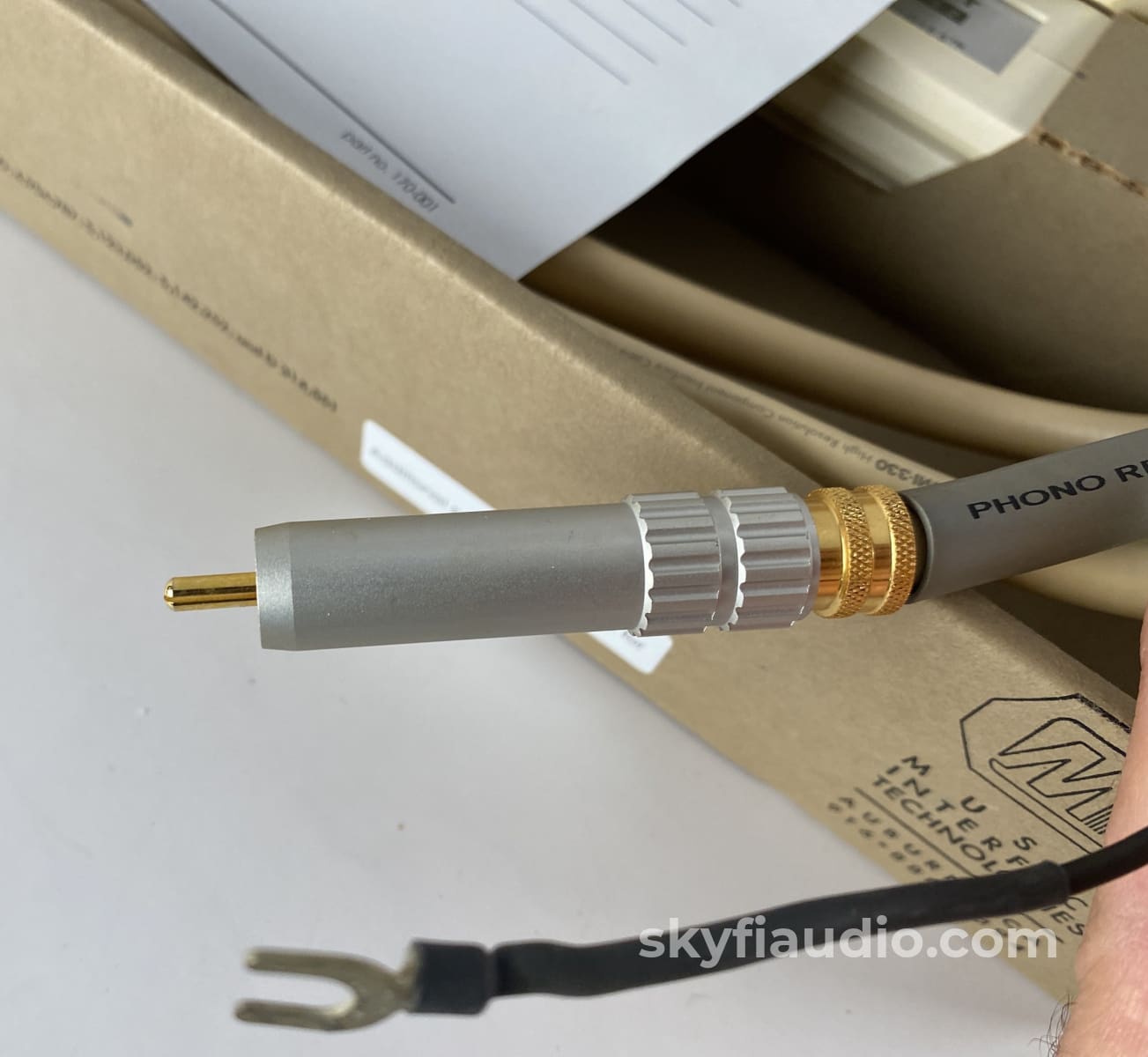Mit (Music Interface Technology) Mi-330 Plus Series Two Phono Cable Rare! 1M Cables
