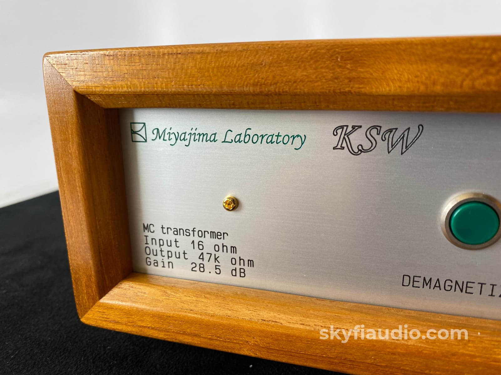 Miyajima Laboratory Etr-Ksw Phono Step-Up Transformer For Mc Cartridges Preamplifier