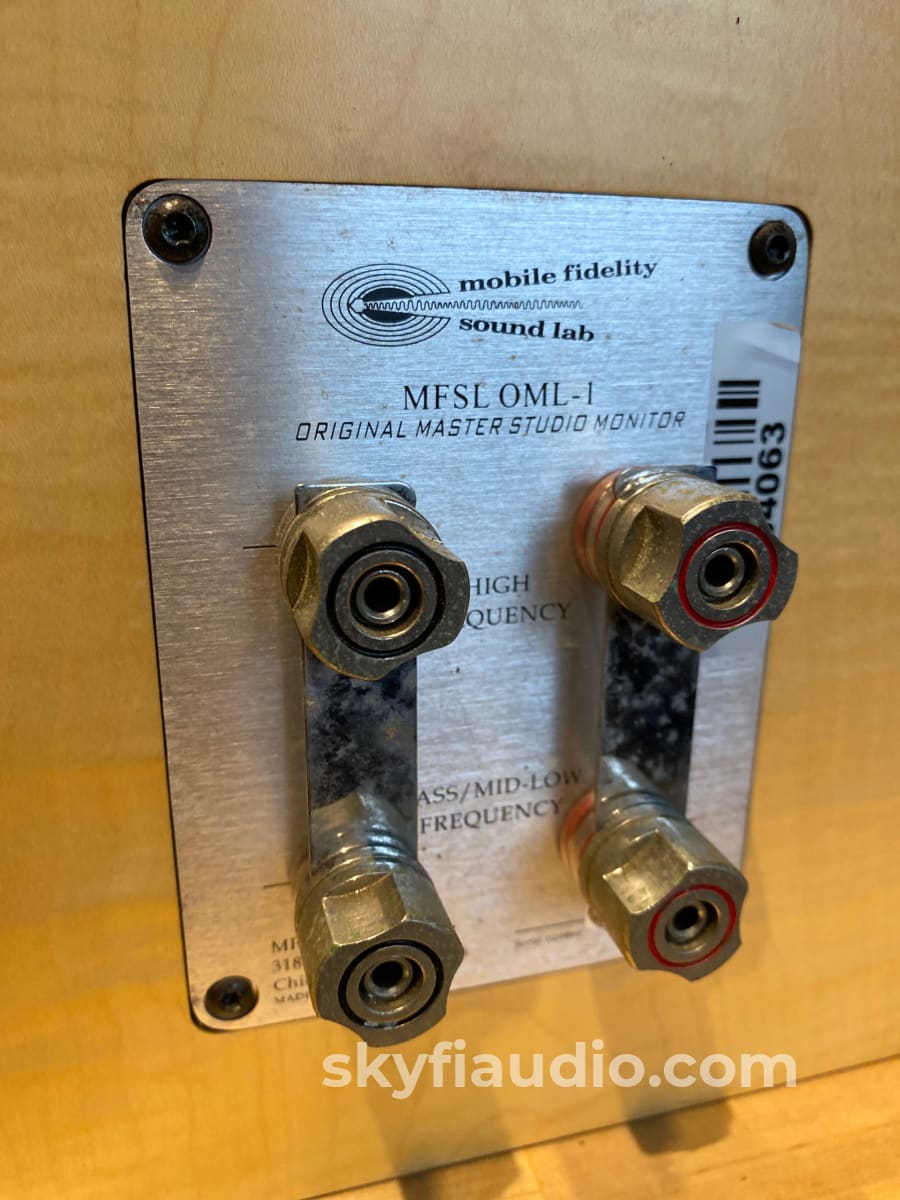 Mobile Fidelity Sound Lab Oml-1 Speakers