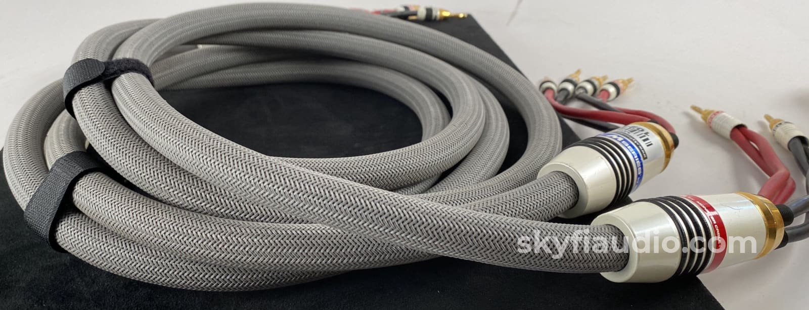 Monster Cable M Series M2.4s Bi-Wire Speaker Cable, 9 Feet, Vintage Go