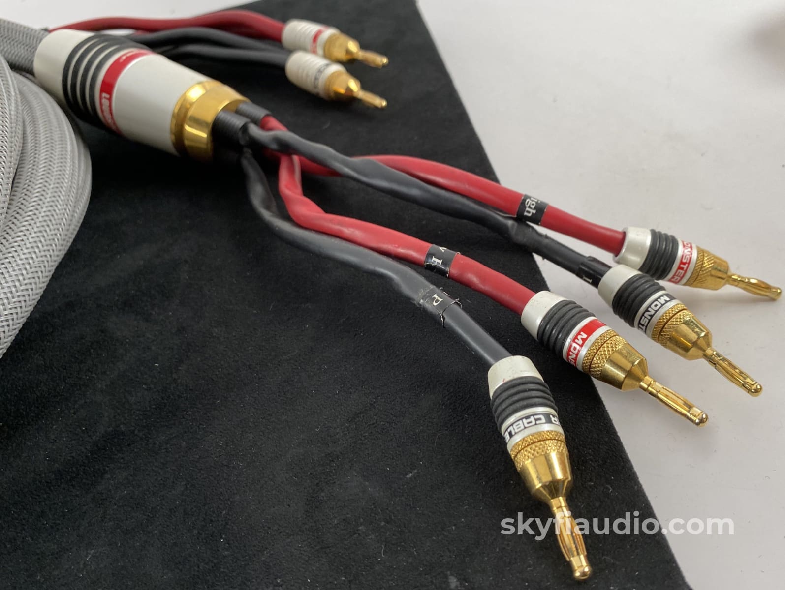 Monster Cable M Series M2.4s Bi-Wire Speaker Cable, 9 Feet, Vintage Go