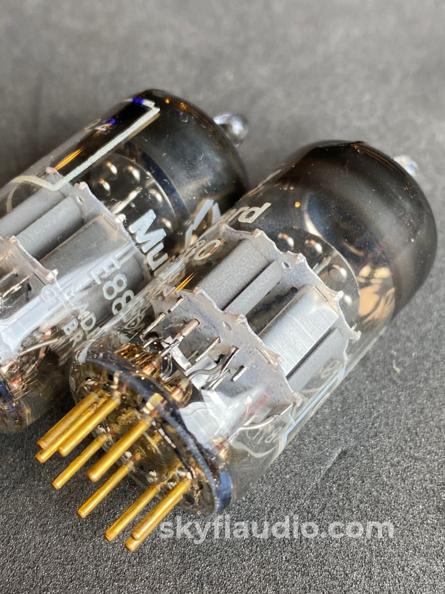 Mullard CV2492 (E88CC / 6922) Gold Pin Vacuum Tubes