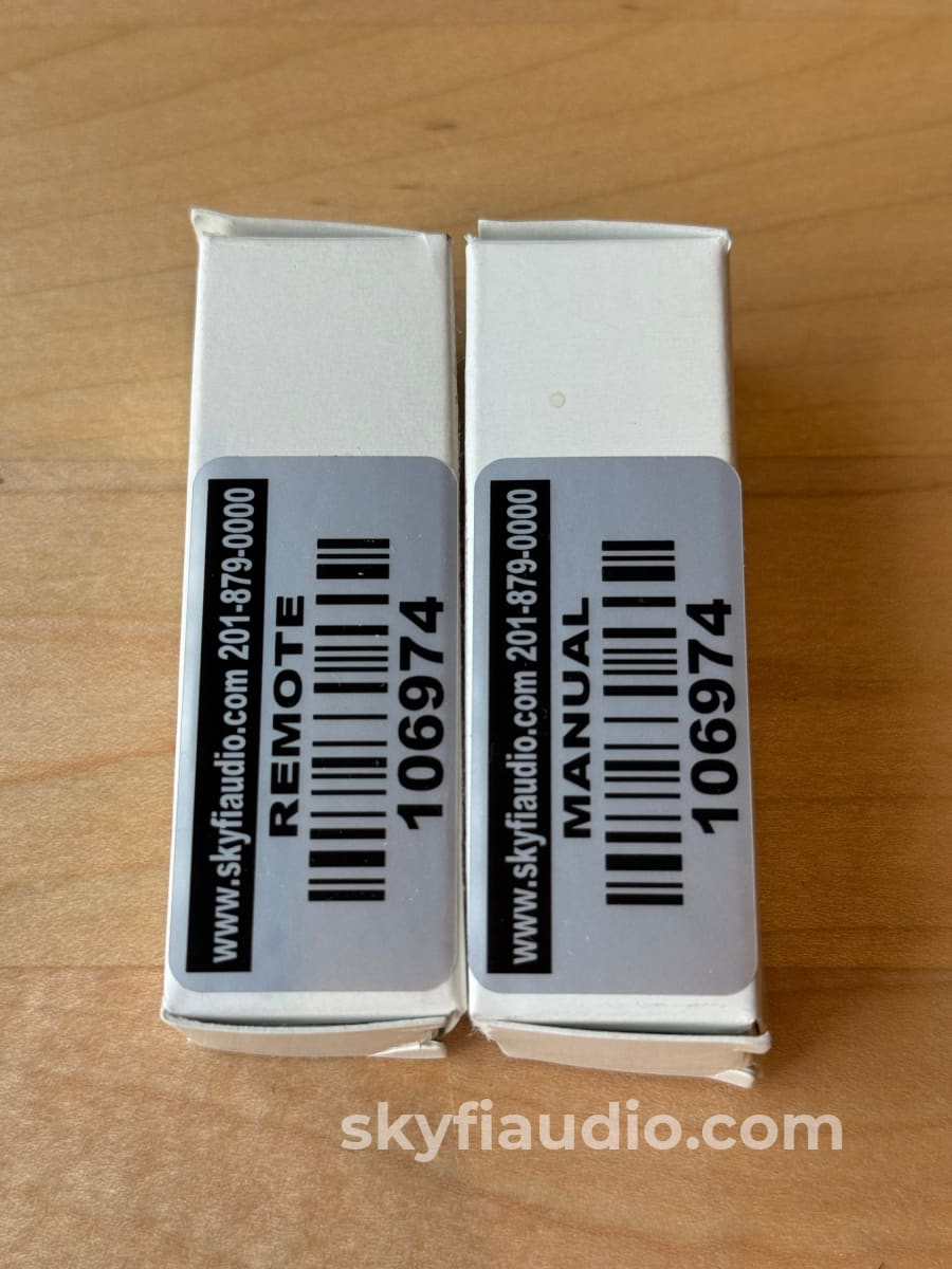 Mullard ECC82 / 12AU7 Tube Pair Gain Matched - Branded ’The Fisher’ Accessory