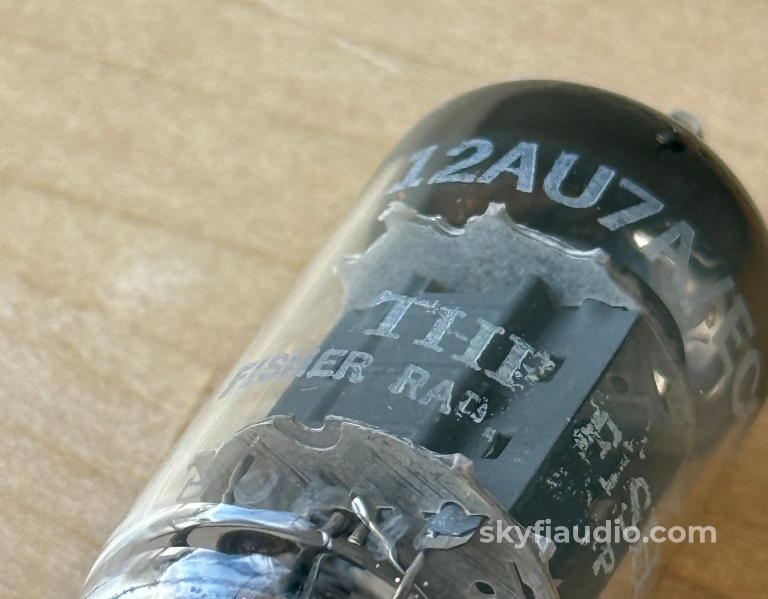 Mullard ECC82 / 12AU7 Tube Pair Gain Matched - Branded ’The Fisher’ Accessory