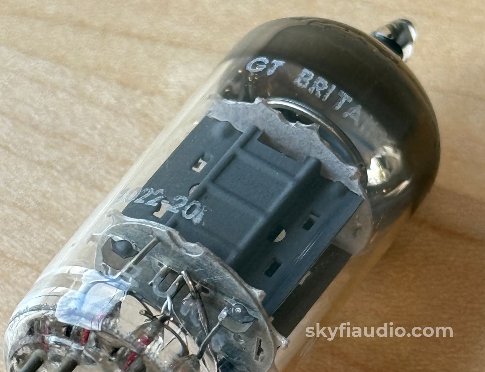 Mullard ECC82 / 12AU7 Tube Pair Gain Matched - Branded ’The Fisher’ Accessory