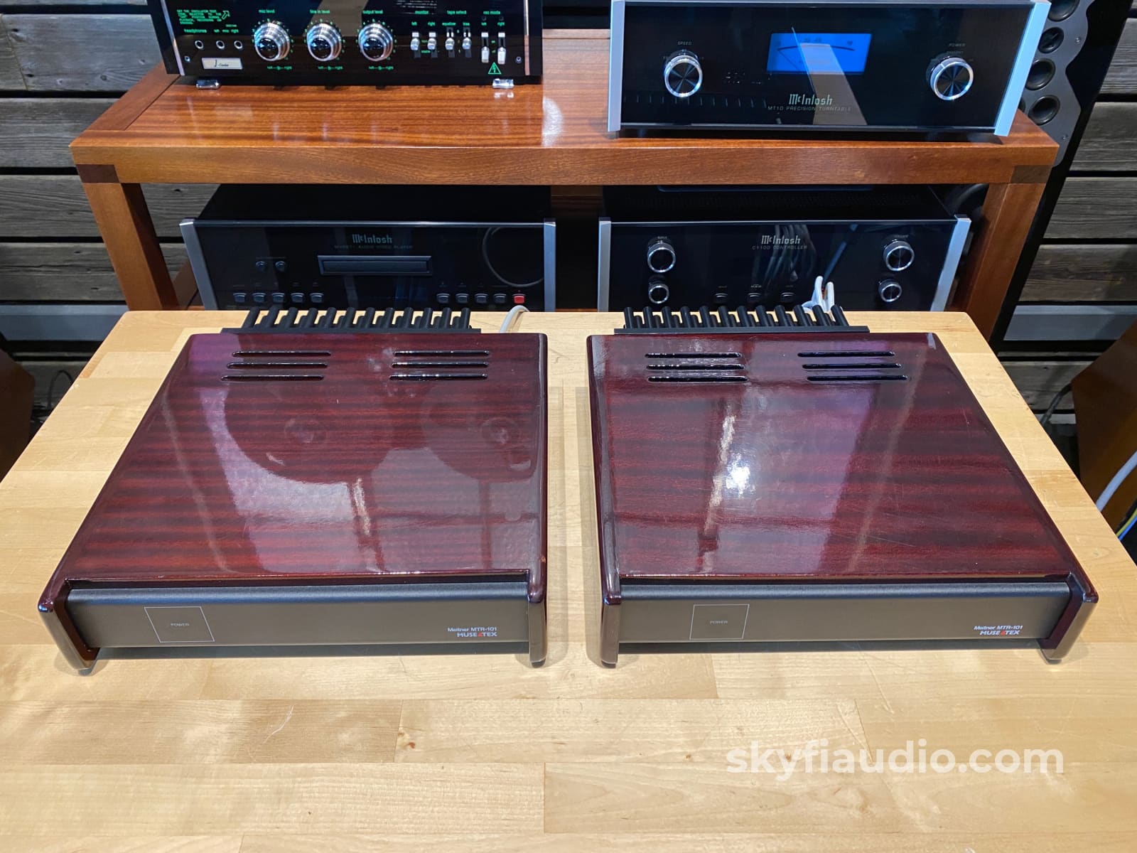 Museatex Meitner Pa6I & Mtr-101 Monoblock Amplifier System Preamplifier