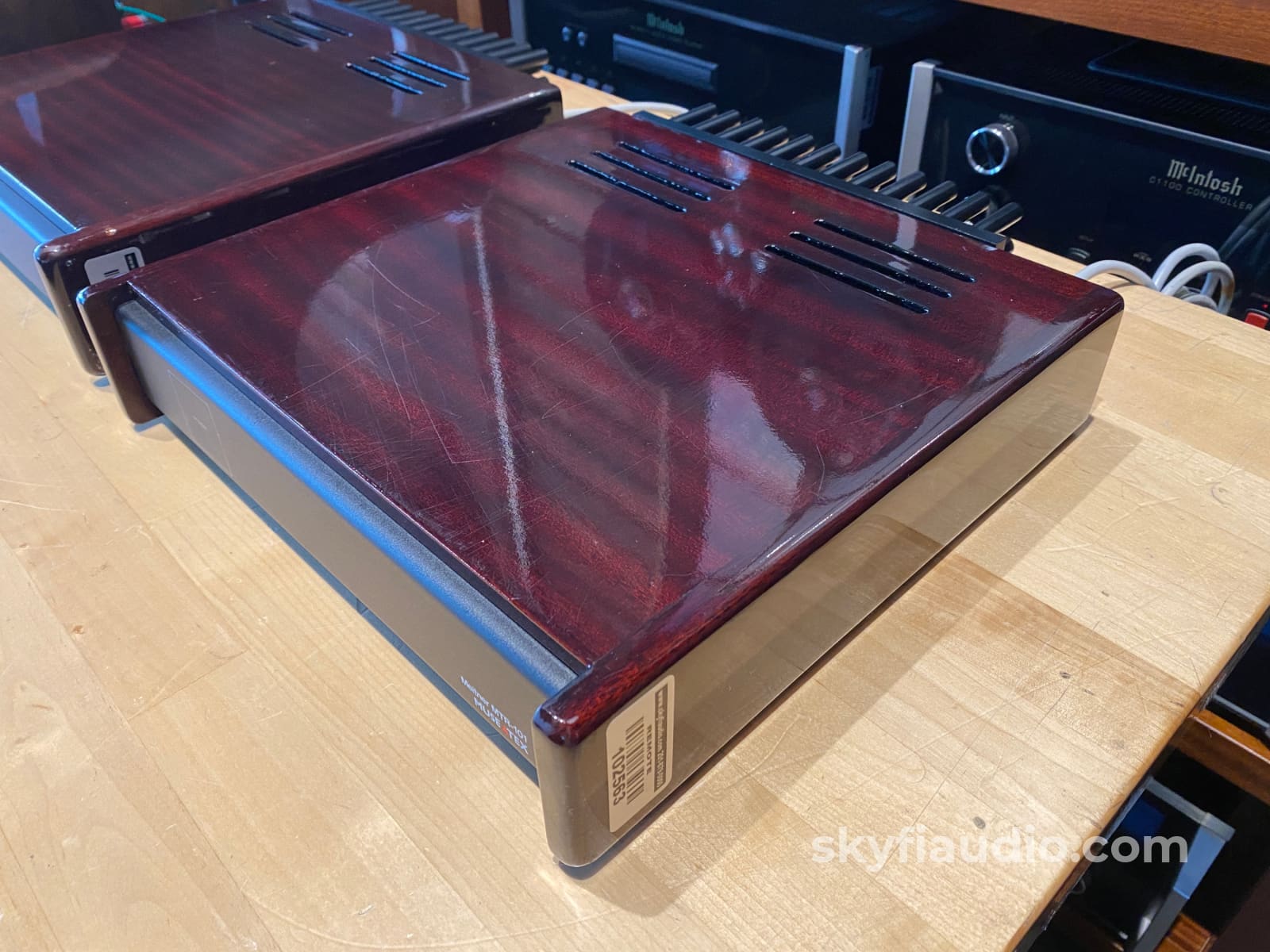 Museatex Meitner Pa6I & Mtr-101 Monoblock Amplifier System Preamplifier