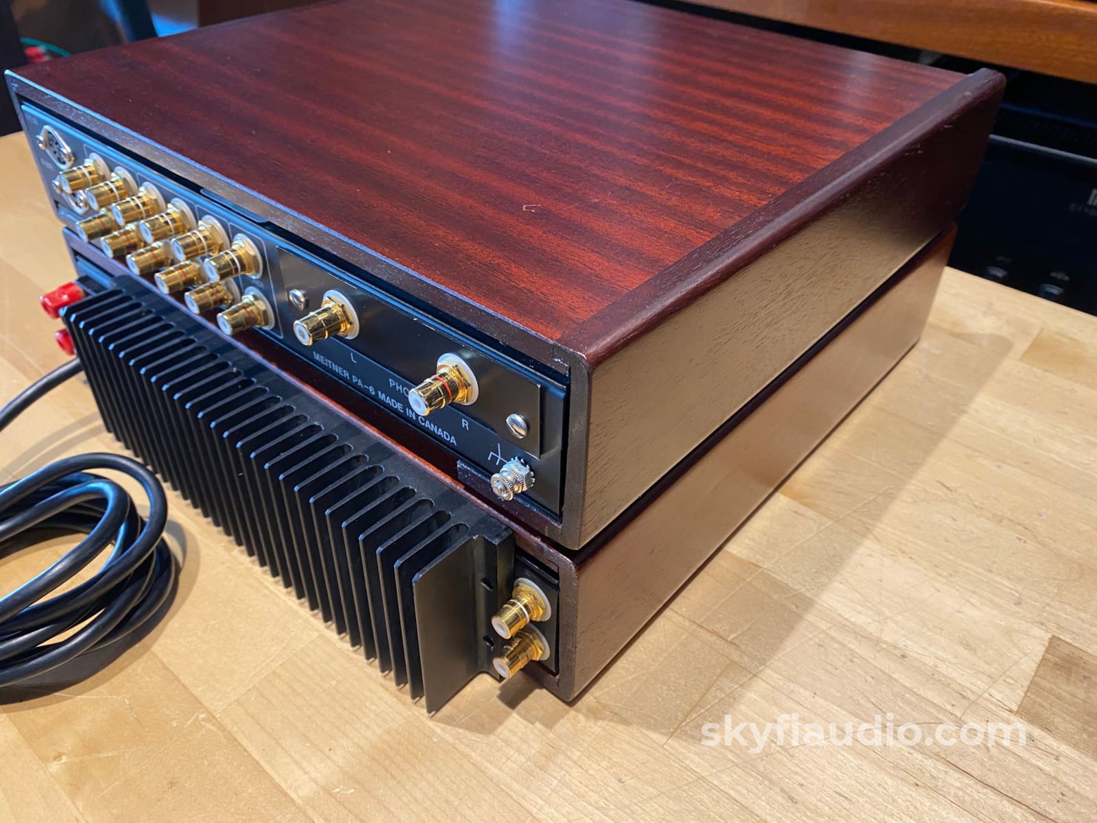 Museatex Meitner Pa6I Preamp + Str-50 Amplifier System With Wired Remote Preamplifier